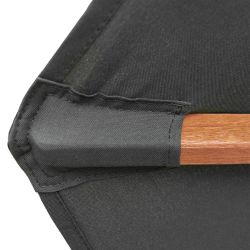 Rowlinson Willington Wooden Parasol Grey 2.7m with Base 15kg