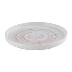 Churchill Elements Dune Walled Plates 210mm (6 Pack)