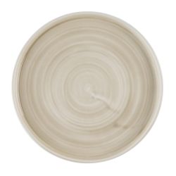 Churchill Stonecast Canvas Natural Walled Plates 210mm (6 pack)