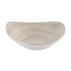 Churchill Stonecast Canvas Natural Lotus Bowls 228mm (12 pack)