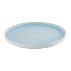 Churchill Stonecast Canvas Breeze Walled Plates 210mm (6 pack)