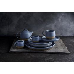 Churchill Emerge Oslo Blue Saucers 181mm (6 pack)