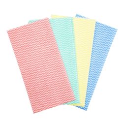 Jantex Non-Woven Cloths Red (50 Pack)