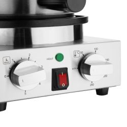 Buffalo Round Belgian Waffle Maker