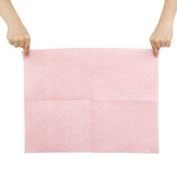 Jantex Heavy Duty Non-Woven Cloths Red (25 pack)