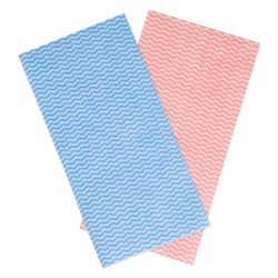 Jantex Washroom Cleaning Cloth Red (50 Pack)