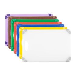 Hygiplas Commercial Grip Chopping Board Yellow 458x306mm