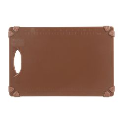 Hygiplas Commercial Grip Chopping Board Brown 458x306mm