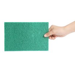 Jantex Green 100% Recycled Scouring Pads 9x6