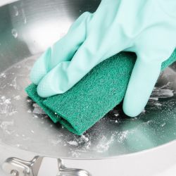 Jantex Green 100% Recycled Scouring Pads 9x6