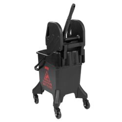 Jantex 21Ltr Tall Mop Bucket and Wringer - Red Print