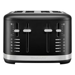 KitchenAid 4 Slot Manual Toaster Matte Black