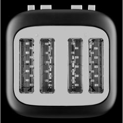 KitchenAid 4 Slot Manual Toaster Matte Black