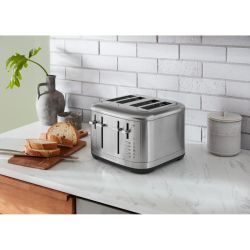 KitchenAid 4 Slot Manual Toaster Stainless Steel