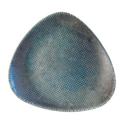 Churchill Studio Prints Astro Metallic Blue Lotus Plates 228mm (12 Pack)