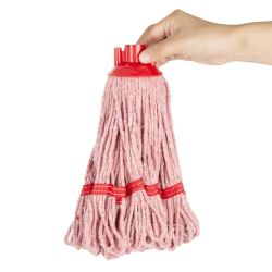 Jantex Deck Mop Head Red Stripe 200g