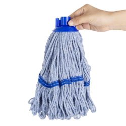 Jantex Deck Mop Head Blue Stripe 200g