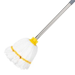 Jantex Microfibre Mop Head Yellow Stripe 150g