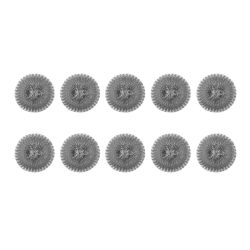 Jantex Galvanised Steel Scourers (10 Pack)