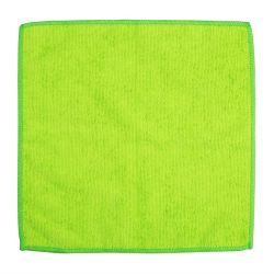 Jantex Microfibre Cloths Green (5 Pack)