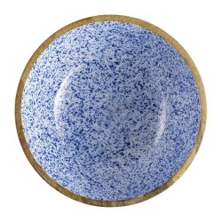 APS Mango Bowl Blue and White 300x105mm