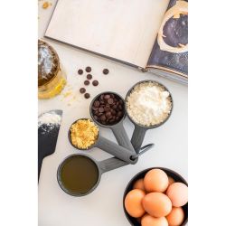 KitchenAid Measuring Cups Charcoal Grey (4 Pack)
