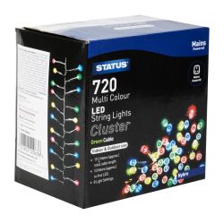 Status Nybro 720 Multi Coloured LED Indoor/Outdoor String Lights