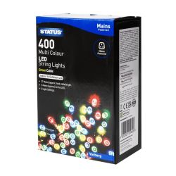 Status Varberg 400Multi ColouredLED Indoor/Outdoor String Lights