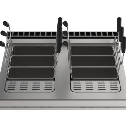 Fagor 900 Series Freestanding Double Well Electric Pasta Cooker CP-E910