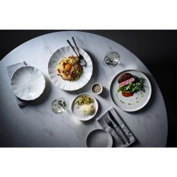 Churchill Smoke Grey Coupe Plates 237mm (Pack of 6)