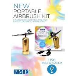 PME Portable USB Rechargeable Airbrush Kit