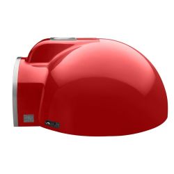 DeliVita Pro Dual Fuel Pizza Oven Chilli Red + Chimney