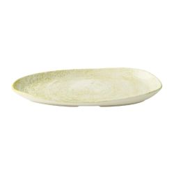 Churchill Envisage Erosion Sand Natural Oblong Plates 260x150mm (6 Pack)