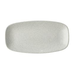 Churchill Delta Grey Oblong Plates 298x153mm (12 Pack)