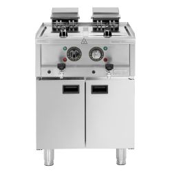 Buffalo 600 Series Freestanding Twin Tank Electric Fryer 2x 8Ltr