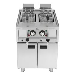 Buffalo 600 Series Freestanding Twin Tank Electric Fryer 2x 8Ltr