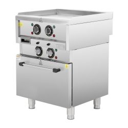Buffalo 600 Series Freestanding Electric Griddle with Convection Oven