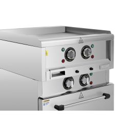Buffalo 600 Series Freestanding Electric Griddle with Convection Oven