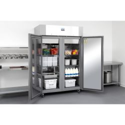 Polar U-Series Energy Efficient Double Door Upright Refrigerator 1400Ltr