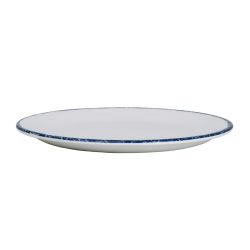 Steelite Blue Dapple Coupe Plates 203mm (12 Pack)