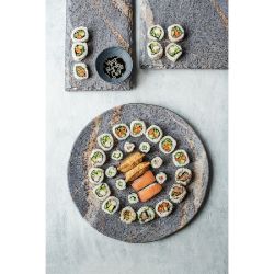 Steelite Quarry Round Platters 349mm (3 Pack)
