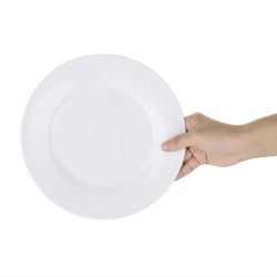 Olympia Kristallon Melamine Round Plates 229mm (6 pack)