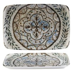 Mosaic Rectangular Platter 33 x 23cm / 13