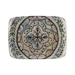 Mosaic Rectangular Platter 27 x 20cm / 10 