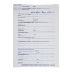 HMSO Accident Report Book A4