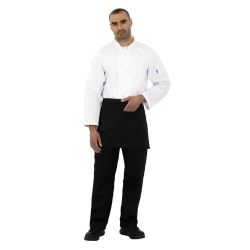 Whites Waist Apron Polycotton Black