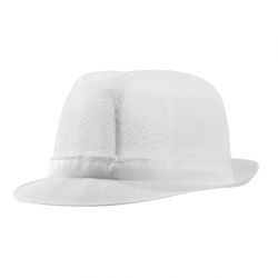 Trilby Hat White