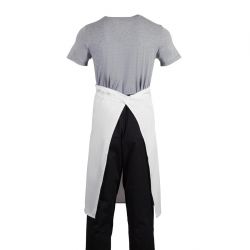 Whites Bistro Apron Polycotton White