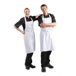 Whites Bib Apron Polycotton White
