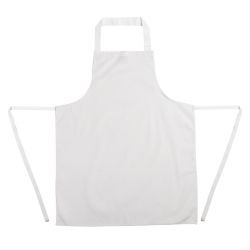 Whites Bib Apron Polycotton White